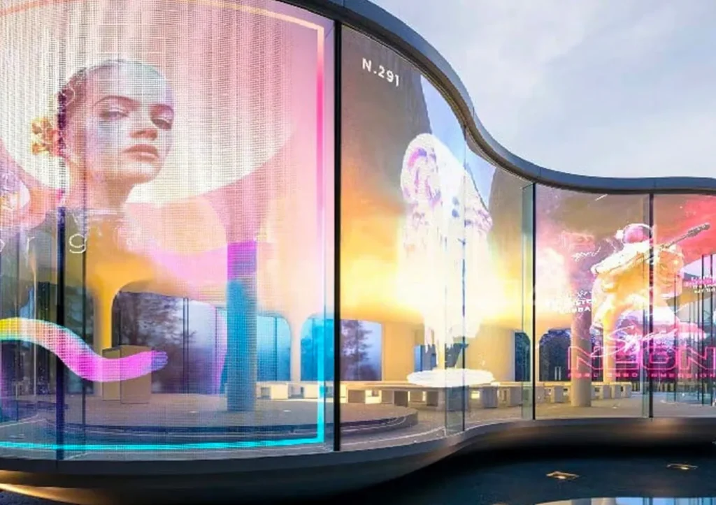 Transparent LED Screens in Oman