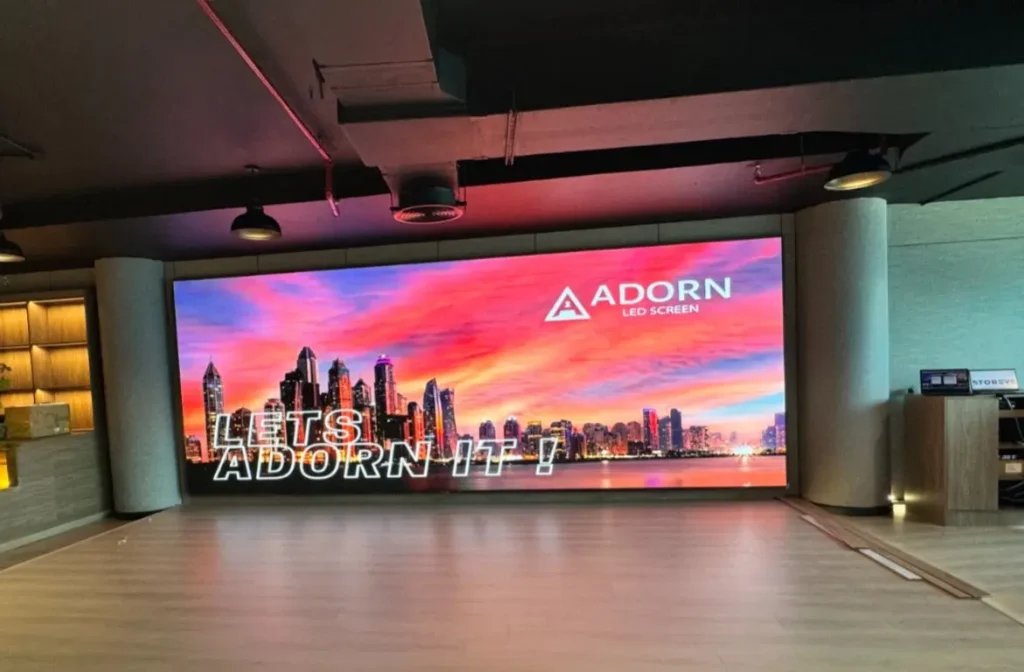 Contact Adorn for indoor led screen in Oman